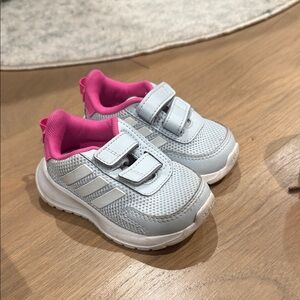 Adidas Kids' Sneakers in Gray and Pink